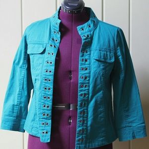 Dress Barn Light Green Jacket